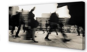Zdjęcie na płótnie Ludzie w Mieście
