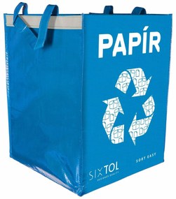 Sixtol Torba na posortowane odpady SORT EASY PAPER, 36 l