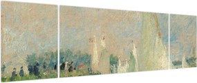 Obraz - Auguste Renoir, Regatta at Argenteuil, reprodukcje (170x50 cm)
