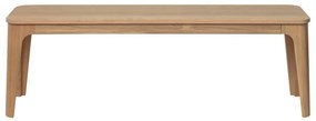 Ławka z drewna białego dębu Unique Furniture Amalfi