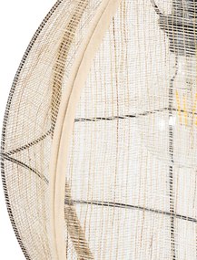 Orientalna lampa wisząca brązowa 35 cm - Rob