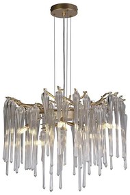 Searchlight 10425-5GO - Żyrandol na lince HERITAGE 5xG9/33W/230V