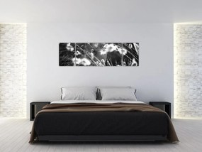 Obraz - Pajęczyna na łące (170x50 cm)