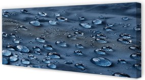 Fotoobraz na płótnie Mikroświat Kropli Wody