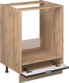 Szafka kuchenna czarne paski 60x51.6x82 fame-line