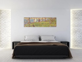 Obraz - Georges Seurat, Study for "La Grande Jatte", reprodukcje (170x50 cm)