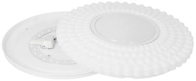 Biała lampa sufitowa LED 38x38 cm Uran – Candellux Lighting