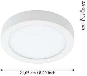 Inteligentna lampa sufitowa LED 16,5 W FUEVA-Z – EGLO