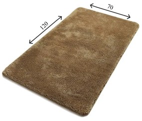 Brązowy dywanik łazienkowy 70x120 cm Havai – Foutastic
