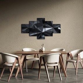 Obraz - Abstrakcja geometryczna (125x70 cm)