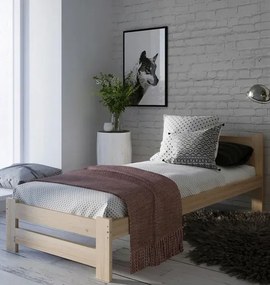 Drewniane łóżko dla seniora 90x200 F6-B26