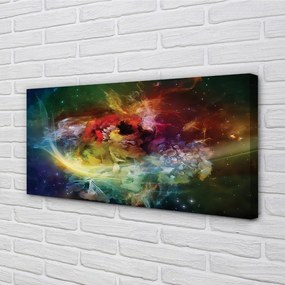 Obraz drukowany na płótnie Czysta Abstrakcja Fraktalna