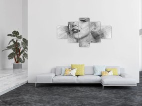 Obraz - Portret Marilyn Monroe (125x70 cm)
