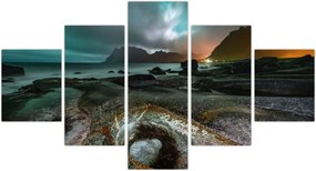 Obraz - Scena nocna (125x70 cm)