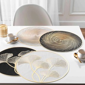 Plastikowa mata stołowa ø 38 cm Spirale – douceur d'intérieur