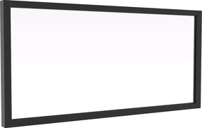 Naświetle industrialne z aluminium malowanego proszkowo - szer. 83 x wys. 40 cm - Czarne - SENECA- szer. 83 x wys. 40 cm - Czarny - SENECA