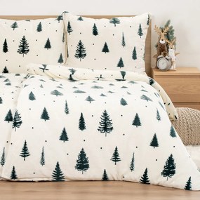 4Home Pościel mikroflanela Serene Forest, 160 x 200 cm, 70 x 80 cm