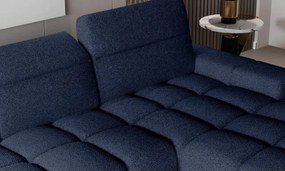 Narożnik GIANO S układ L Lewostronny z elektryczną regulacją siedziska w ktaninie AUSTIN 15 WERSAL