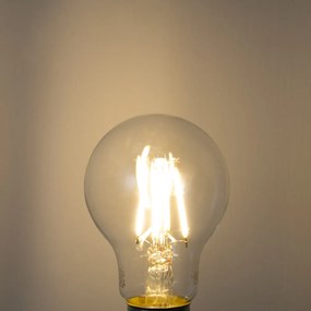 Zestaw 5 ściemnialnych żarówek LED E27 A60 przezroczystych 4,5W 500 lm 2700K