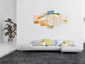 Obraz - Abstrakcja (125x70 cm)