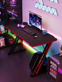 Biurko Gamingowe Komputerowe dla gracza Carbon 120x60