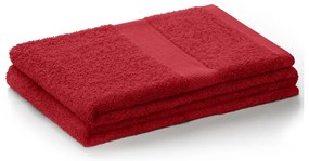 Czerwony ręcznik kąpielowy DecoKing Bamby Red, 70x140 cm