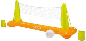 Pływająca gra w siatkówkę do basenu Intex z dmuchaną siatką i piłką - 239 x 64 x 91 cm