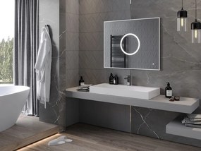 Mexen Koga lustro łazienkowe podświetlane 100 x 80 cm, LED 6000K, antypara - 9821-100-080-611-00