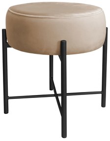 Taboret Pola noga metalowa czarna MG06