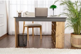 Biurko w dekorze sosny 120x130 cm Vesper – Kalune Design