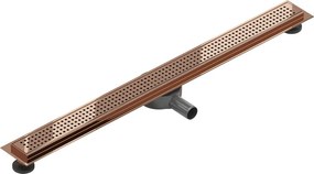 Mexen Flat 360° M08 odpływ liniowy obrotowy 100 cm, różowe złoto - 1625100-40