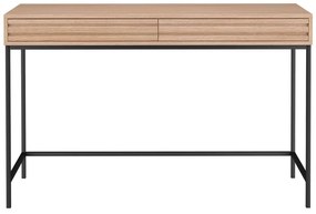 Biurko z blatem w dekorze dębu 50x120 cm Celine – Støraa