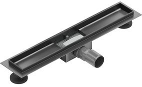 Mexen Flat korpus do odpływu liniowego 50 cm, gun gray szczotkowany - 1E15050