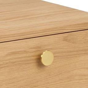 Szafka nocna w dekorze dębu w jasnym naturalnym kolorze Monfort – Actona