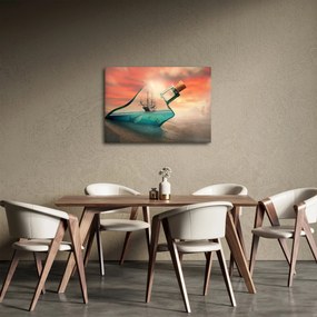 Obraz - Życie w butelce (70x50 cm)