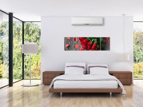 Obraz róż (170x50 cm)