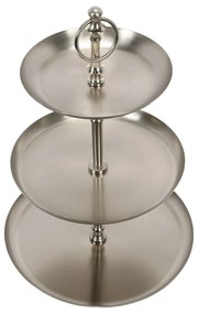 Metalowa patera 3 poziomy, 50 cm