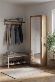 Szafa Z Lustrem Dąb Artisan L8-R12