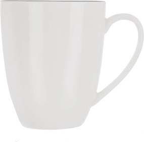 Biały porcelanowy kubek 390 ml Decora – Orion
