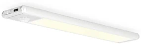 Nedis LCRM01WT - LED Akumulatorowe oświetlenie szafki z czujnikiem LED/1W/1100 mAh 3000K