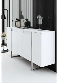 Szafka Luxe White and Silver