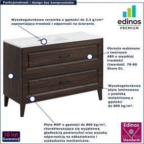 Zestaw łazienkowy szafka z umywalką Dąb Ristretto P9-D67