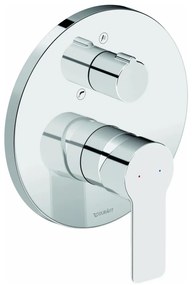 Duravit DC5210012010 - Bateria wannowa do montażu podtynkowego D-CODE, chrom błyszczący