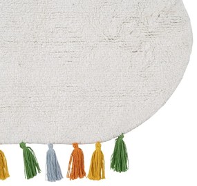 Biały bawełniany dywan dziecięcy 90x150 cm Cloud – Ixia