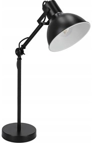 Lampa stołowa 1xE27/40W/230V czarna