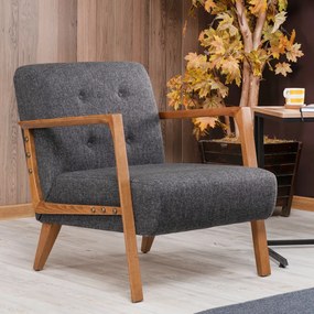 Fotel Kemer Dark Grey