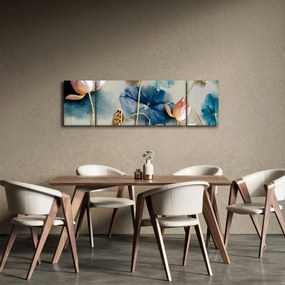 Obraz z kwiatami (170x50 cm)