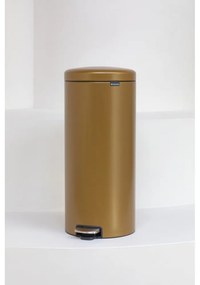 Stalowy kosz na śmieci z pedałem w kolorze mosiądzu 30 l NewIcon – Brabantia