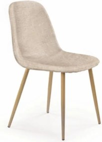 Kremowe krzesło do jadalni LEGA