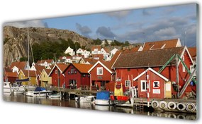 Panel nad blat kuchenny Panorama Nocnej Metropolii